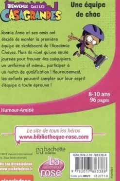 Bienvenue chez les Casagrandes Tome 6 : Une équipe de choc, Nickelodeon