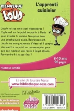 Bienvenue chez les Loud Tome 47 : L'apprenti cuisinier, Nickelodeon