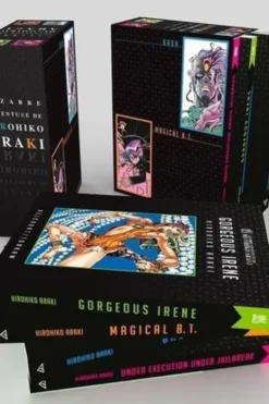 Bizarre adventure de Hirohiko Araki. Coffret en 4 volumes : Magic B.T. ; Gorgeous Irene ; Baoh ; Under Execution Under Jailbreak