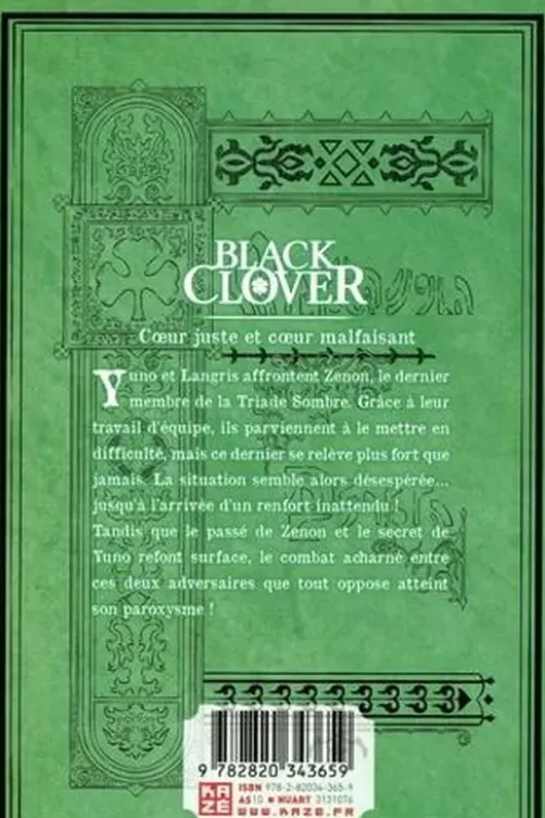 Black Clover Tome 31 : Coeur juste et coeur malfaisant, Yûki Tabata