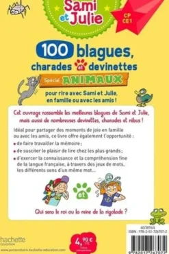100 blagues, charades et devinettes spécial Animaux. CP-CE1, Aurore Meyer