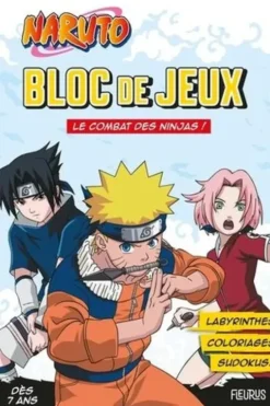 Bloc de jeux Naruto. Le combat des ninjas !, Fleurus