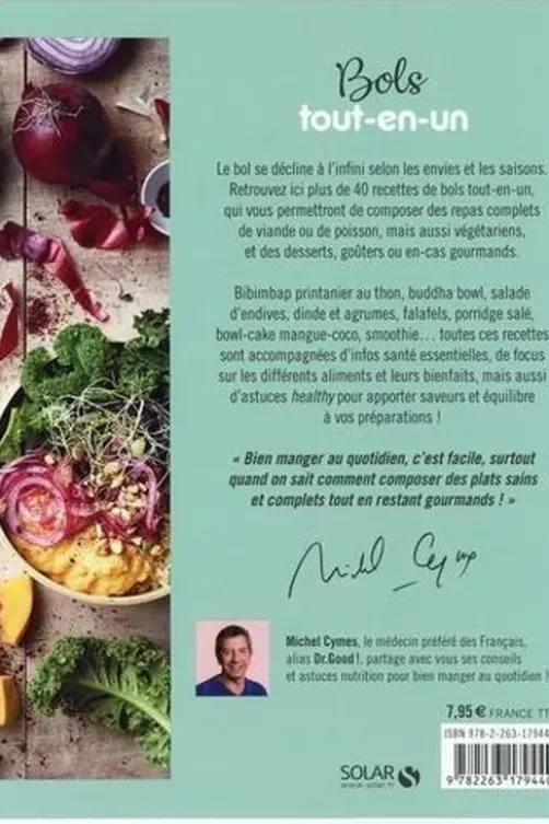 Bols tout-en-un, Michel Cymes