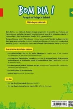 Bom dia ! Portugais du Portugal et du Brésil. Méthode pour débutants A1-A2, Catherine Leterrier