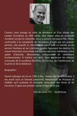 Bon vent ma chère Marie, Daniel Lafargue