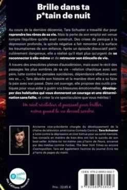 Brille dans ta p*tain de nuit. Pratiques lumineuses pour soigner son âme, Tara Schuster