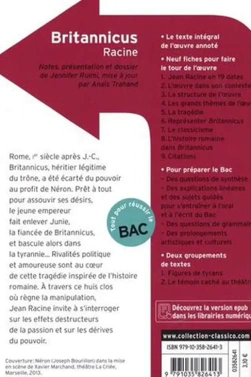 Britannicus, Jean Racine