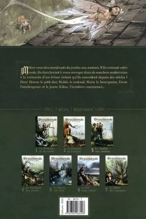 Brocéliande Tome 3 : Le Jardin aux moines, Nicolas Jarry