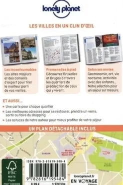 Bruxelles et Bruges en quelques jours. 5e édition. Avec 1 Plan détachable, Benedict Walker