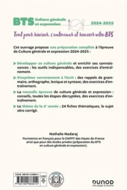 BTS Culture générale et Expression. A table ! formes et enjeux du repas, Edition 2024-2025, Nathalie Nadaraj