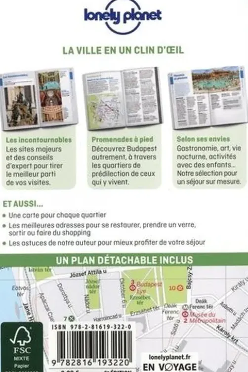Budapest en quelques jours. 5e édition. Avec 1 Plan détachable, Steve Fallon