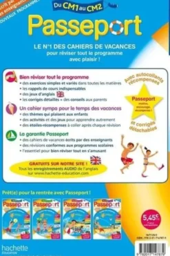 Cahier de vacances. Du CM1 au CM2, Claire Barthomeuf