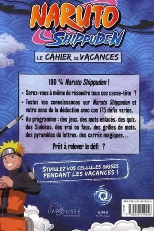 Cahiers de vacances Naruto Shippuden, Larousse
