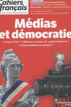Cahiers français N° 435, septembre-octobre 2023 : Médias et démocratie, La Documentation Française