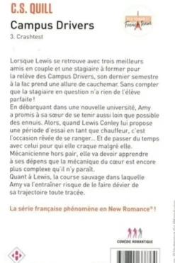Campus drivers Tome 3 : Crashtest, C.S. Quill