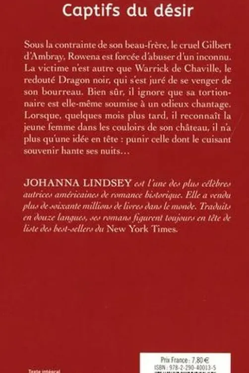 Captifs du désir, Johanna Lindsey