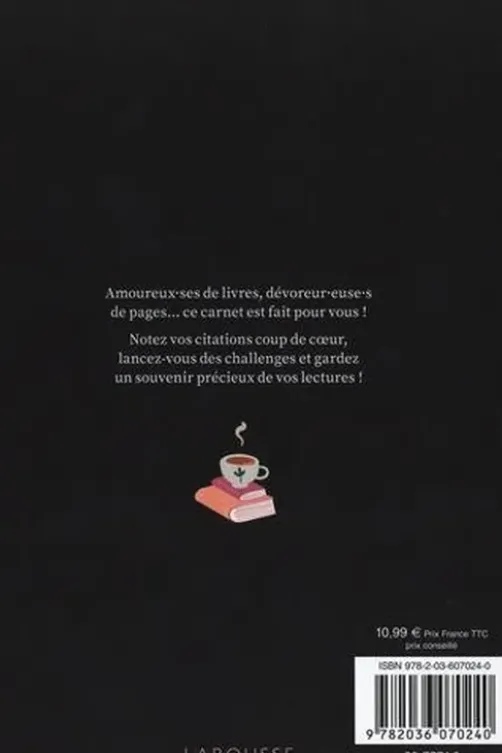 Carnet de lecture, Julia Myotte