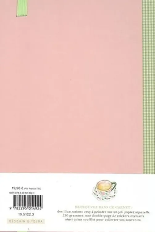 Carnet de souvenirs à l'aquarelle, Laura Pasquet
