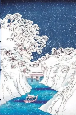 Carnet La neige dans l'estampe japonaise, Hazan