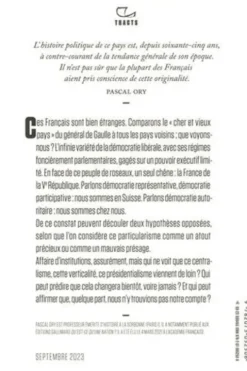 Ce cher et vieux pays..., Pascal Ory