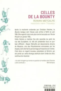 Celles de la Bounty, Rowan Metcalfe
