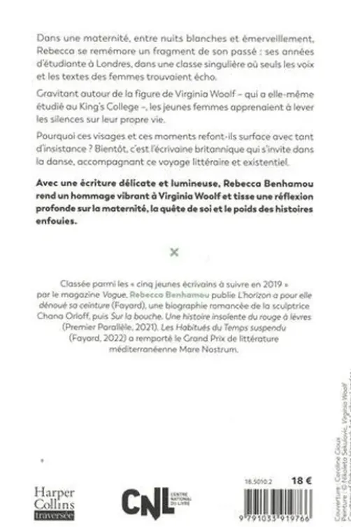 Ce que je vole à la nuit, Rebecca Benhamou