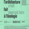 Ce que l'architecture fait à l'écologie, Valéry Didelon