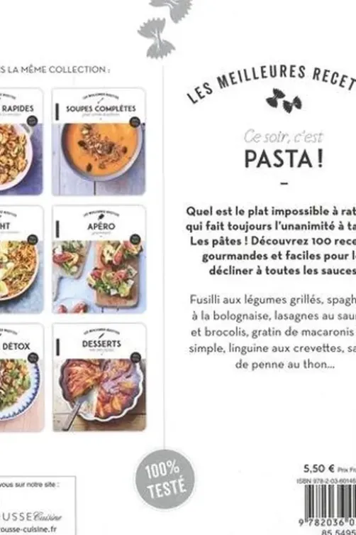 Ce soir c'est pasta !, Larousse