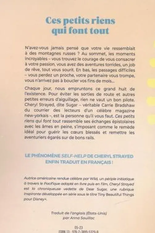 Ces petits riens qui font tout, Cheryl Strayed