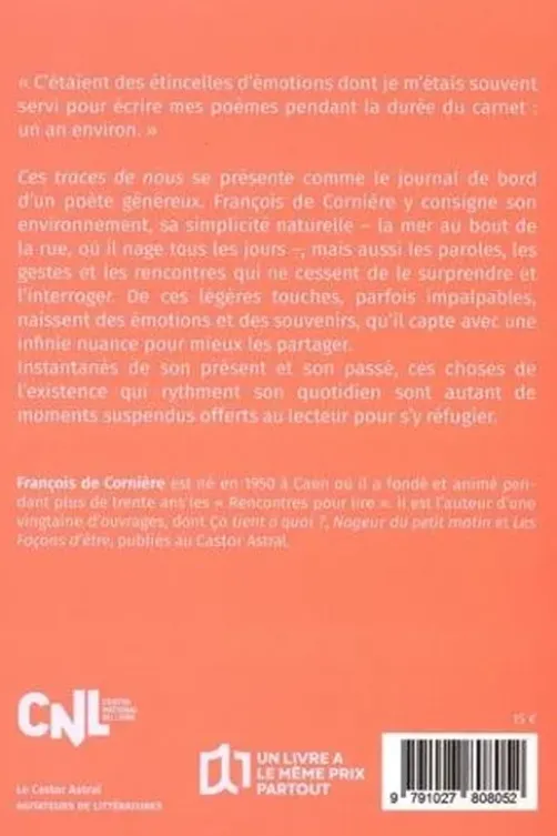 Ces traces de nous, François de Cornière
