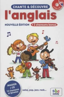 Chante et découvre l'anglais. Edition revue et corrigée. Avec 1 CD audio, Stéphane Husar