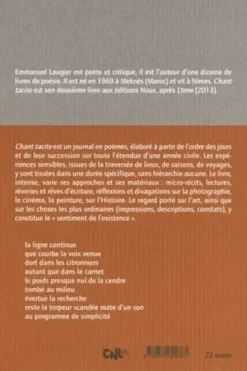 Chant tacite, Emmanuel Laugier
