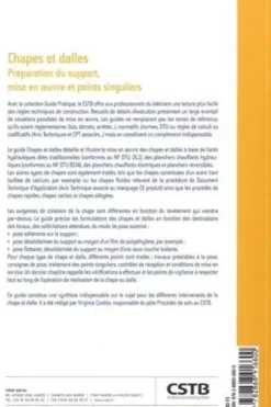 Chapes et dalles. Préparation du support, mise en oeuvre et points singuliers, Virginie Cordier
