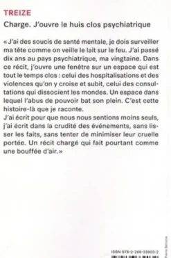 Charge. J'ouvre le huis clos psychiatrique, Treize