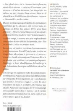Charles Aznavour à contre-courant. Ses chansons qui firent et feront des vagues, Daniel Pantchenko