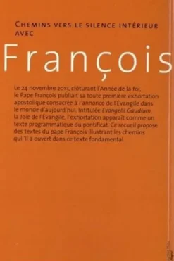 Chemins vers le silence intérieur avec François. Dans la joie de l'évangile, Pape François