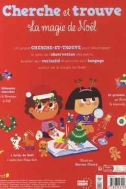Cherche et trouve La magie de Noël, Marine Fleury