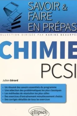 Chimie PCSI, Julien Gérard