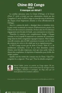 Chine-RD Congo. Tome 2, Il manque un détail !, Marcel Yabili
