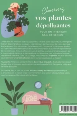 Choisissez vos plantes dépolluantes pour un intérieur sain et serein !, Ariane Boixière-Asseray