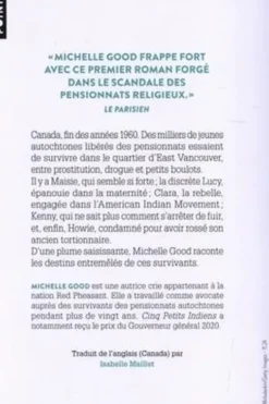 Cinq petits indiens, Michelle Good
