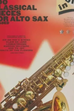 100 classical pieces for alto sax, Collectif