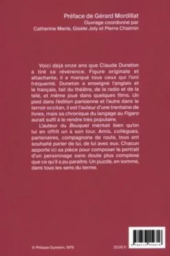 Claude Duneton façon puzzle, Catherine Merle
