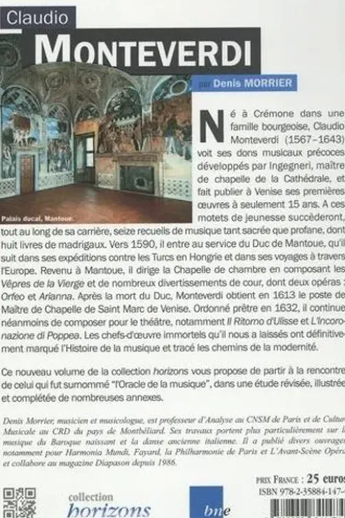 Claudio Monteverdi, Denis Morrier