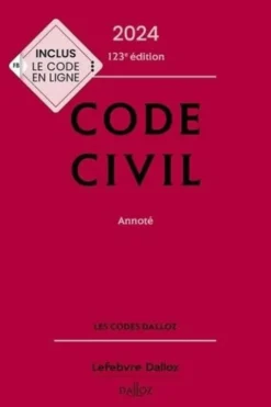 Code civil annoté. Edition 2024, Xavier Henry