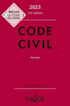Code civil annoté. Edition 2023, Xavier Henry