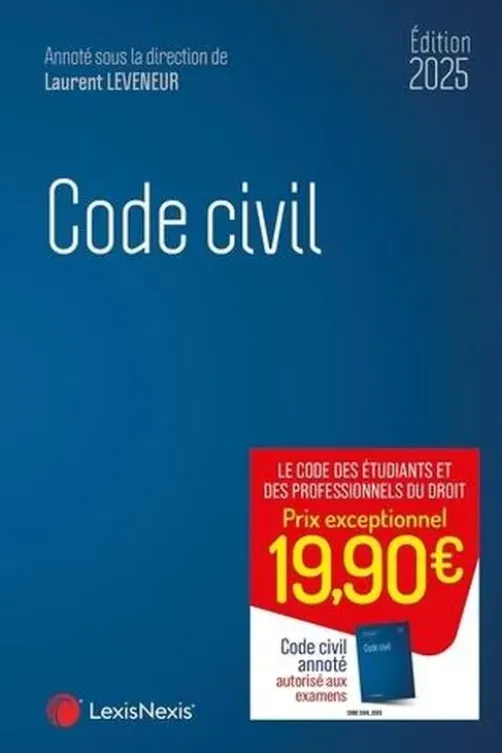 Code civil. Edition 2025, Laurent Leveneur