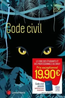 Code civil. Jaquette Blue Jungle, Edition 2025, Laurent Leveneur