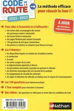 Code de la route. Edition 2022-2023, Thierry Orval