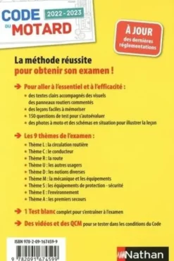 Code du motard. Edition 2022-2023, Thierry Orval